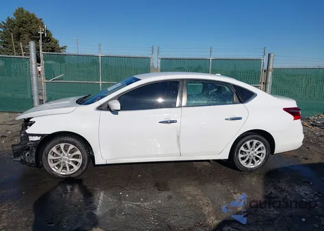 2019 Nissan Sentra Sv из США, поврежденный, VIN 3N1AB7AP9KY378932